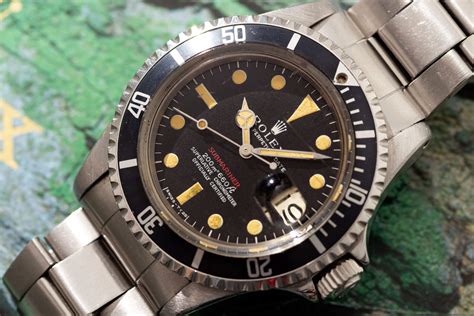 rolex 1680 red submariner vintage ราคา|rolex 1680 red dial.